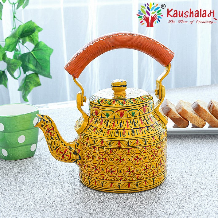 Hand Painted Kettle : Glitzy