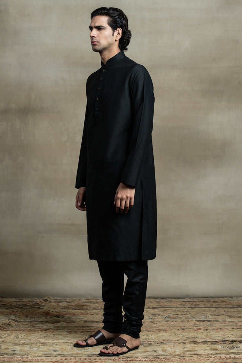 Black Kurta Set