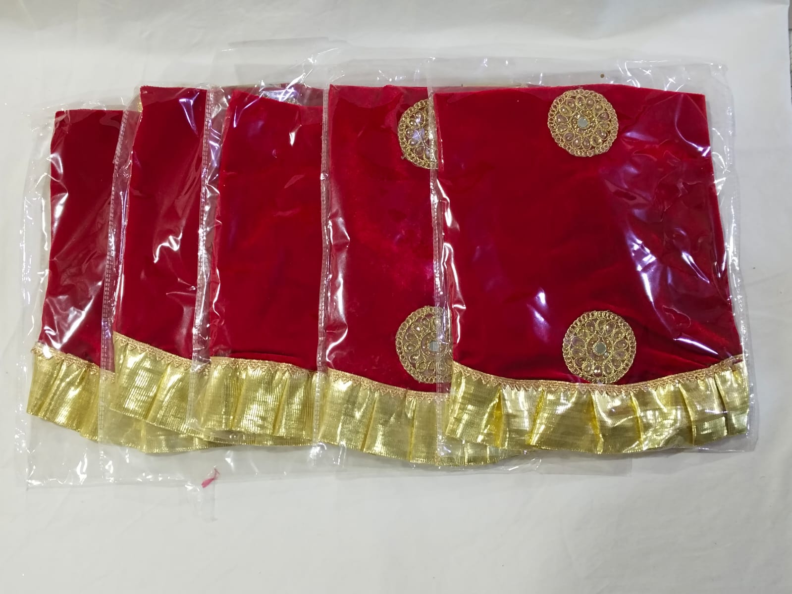 Nilanchal Handicraft Thal Posh Cover - Set of 1                                                   Code - TPC01