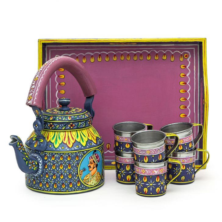 Hand Painted Tea Set : Royal-T