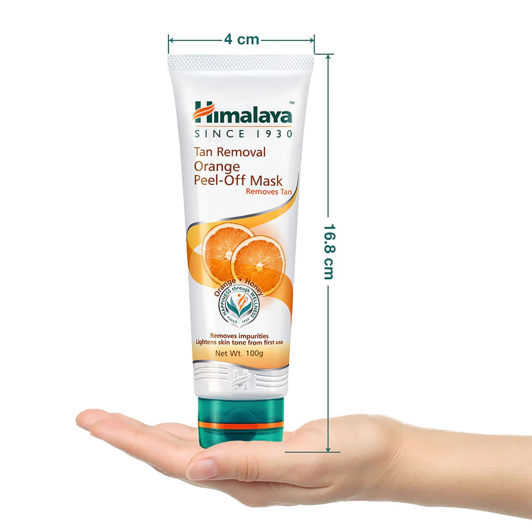 Himalaya Wellness Tan Removal Orange Peel-Off Mask | 100 gms