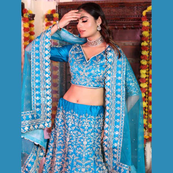 Beautiful Lehenga Enchanté Lehenga Choli  | Ready To Wear