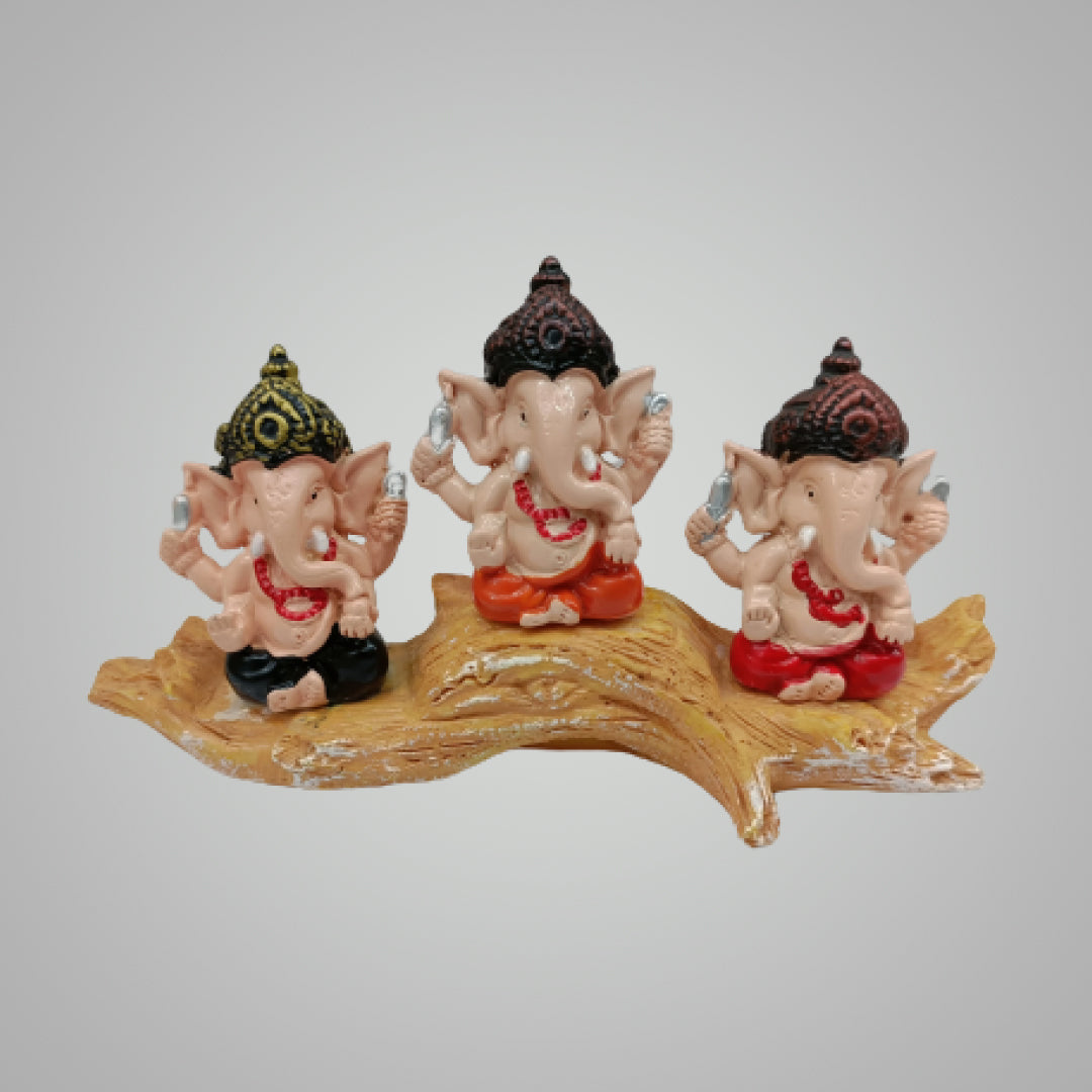 Three Ganesha