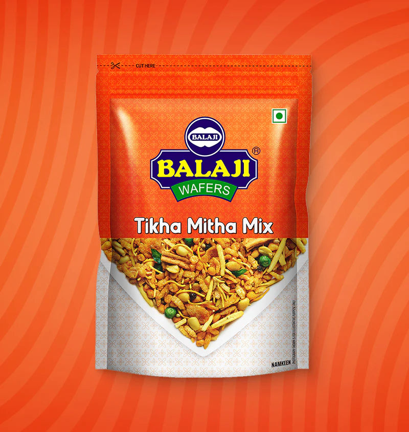 Balaji Wafers Tikha Mitha Mix 400 gms