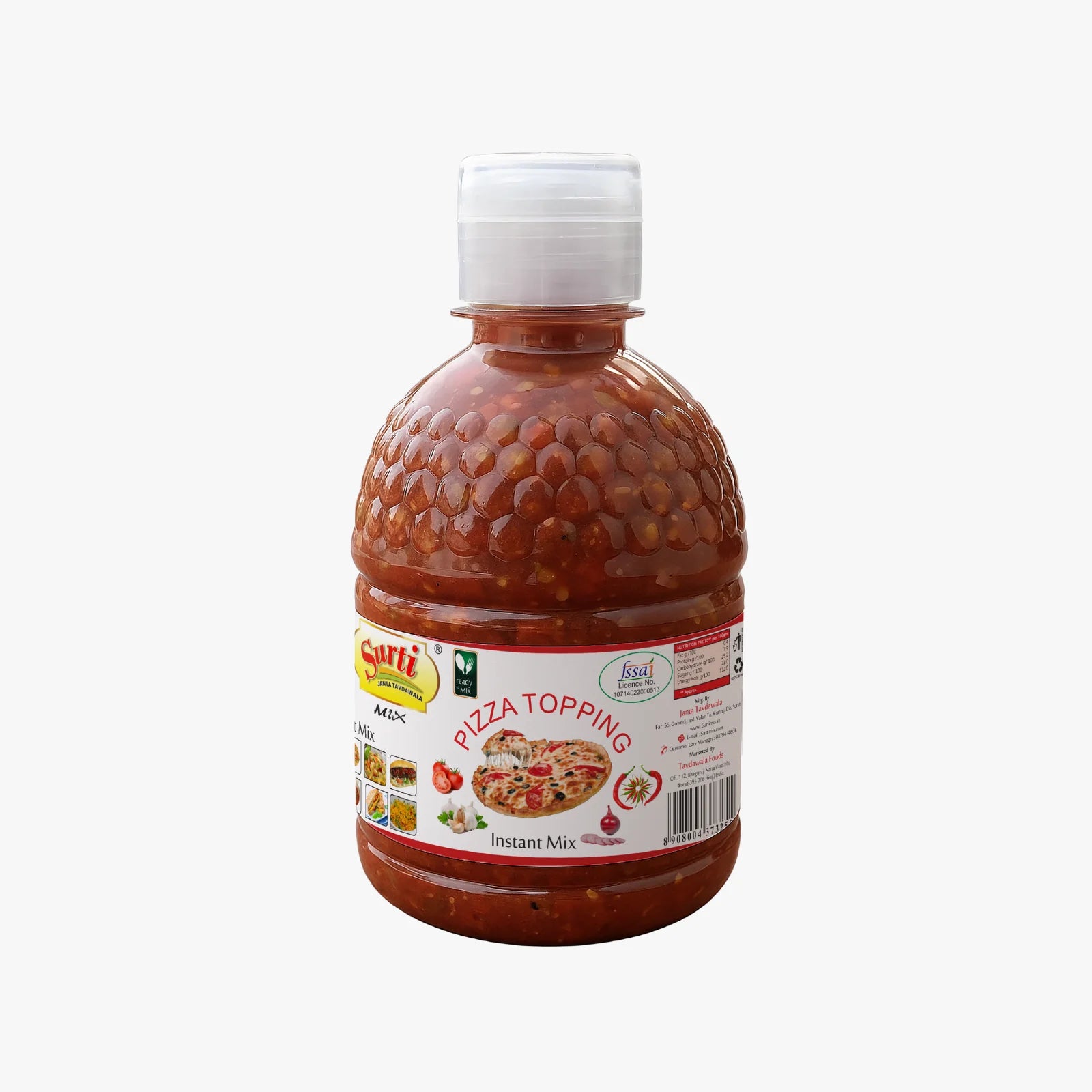 Surtimix Pizza Topping Sauce | Ready To Eat 450 gms