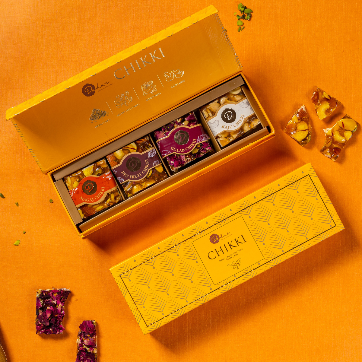 Dadu's Assorted Chikki Box 180 gms