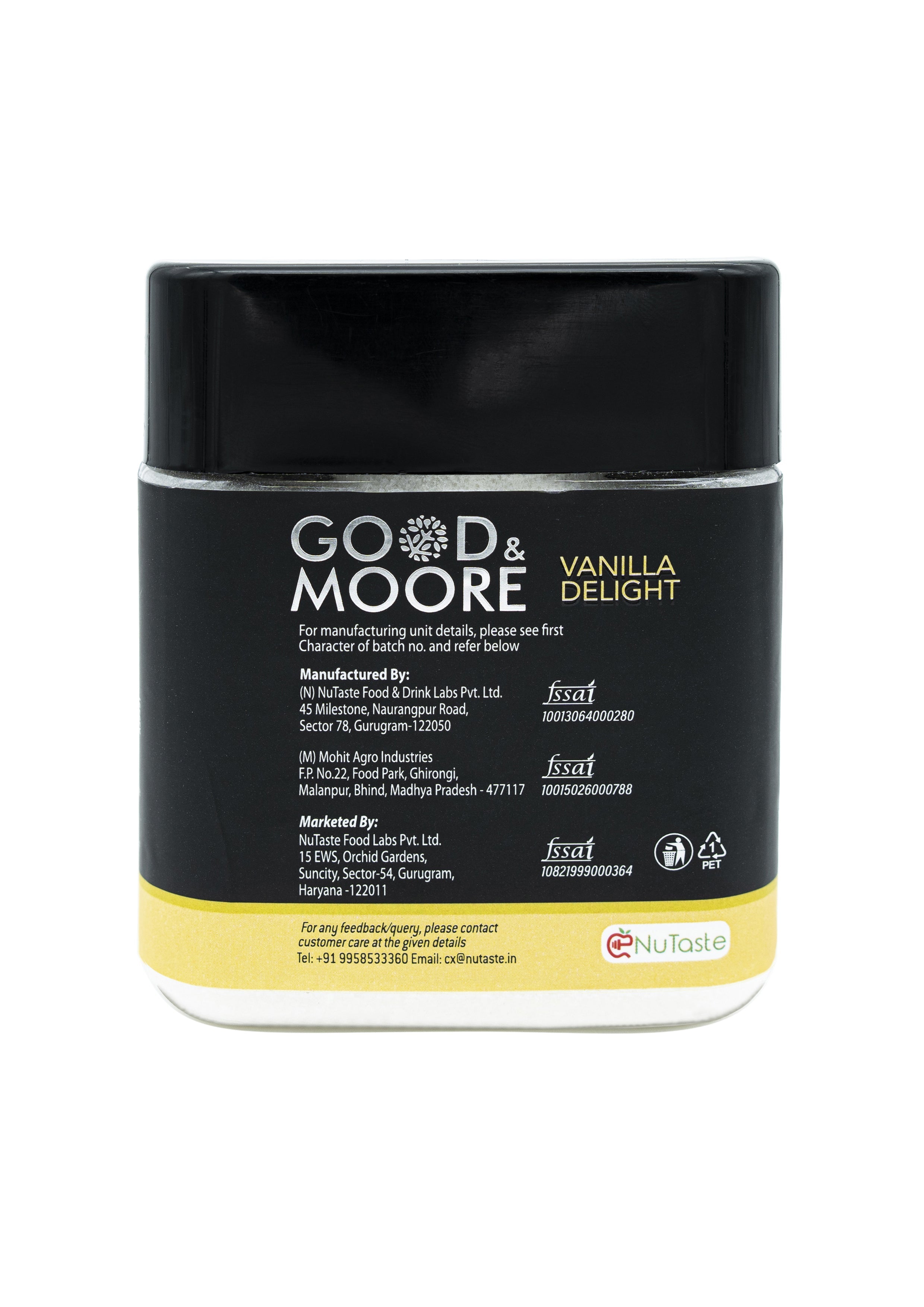 Good & Moore  Vanilla Delight Frappe Mix | 370 gms