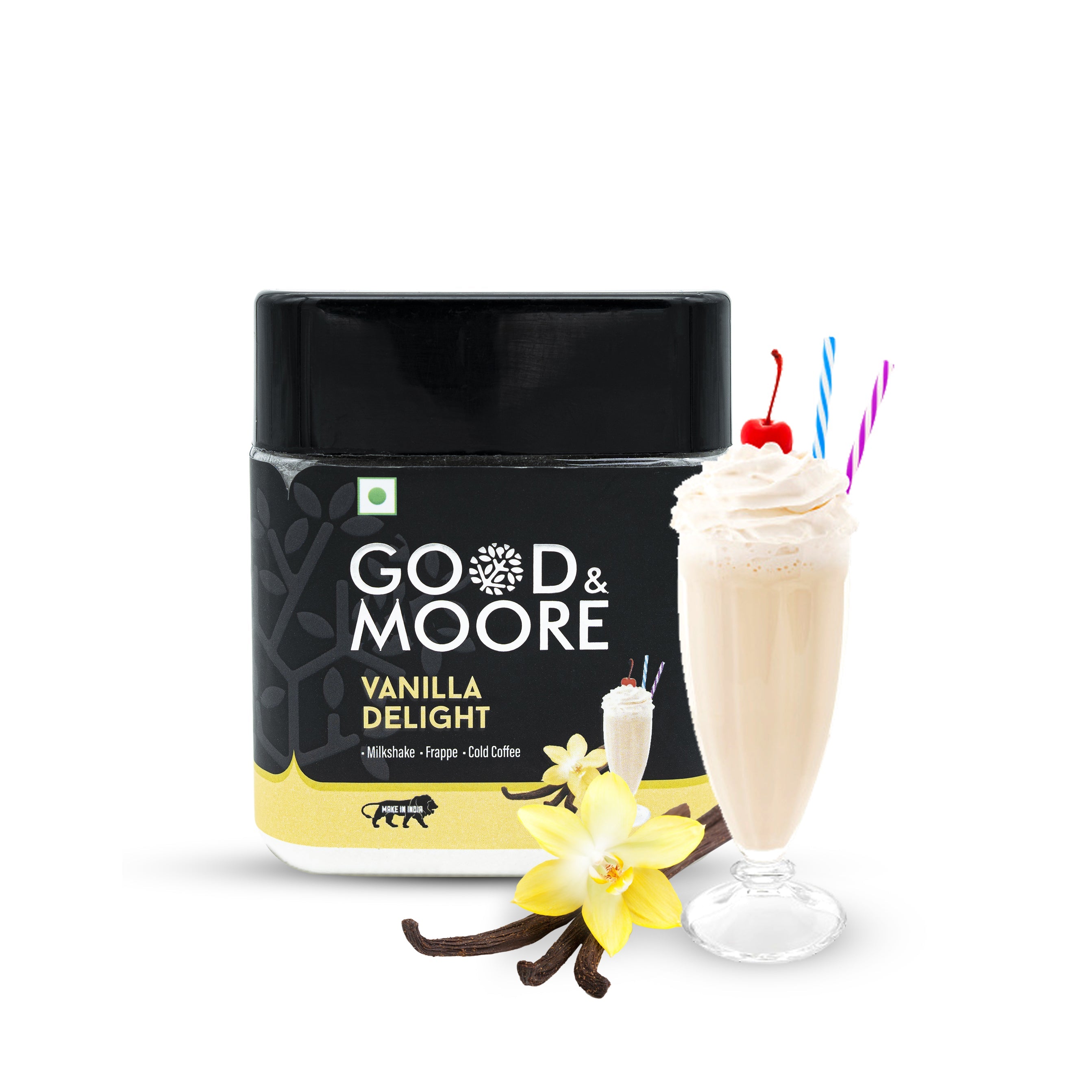 Good & Moore  Vanilla Delight Frappe Mix | 370 gms