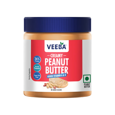 Veeba Creamy peanut butter with added vitamin a&d (340 gms)