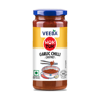 Veeba garlic chilli chutney (250 gms)