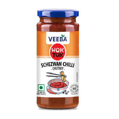 Veeba schezwan chilli chutney (250 gms)