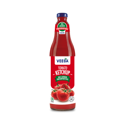 Veeba tomato ketchup no added preservatives (1kg)