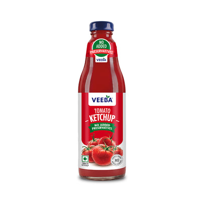 Veeba tomato ketchup no added preservatives (500 gms)