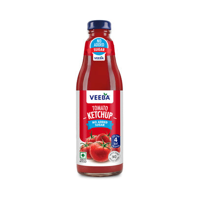 Veeba tomato ketchup no added sugar (460 gms)