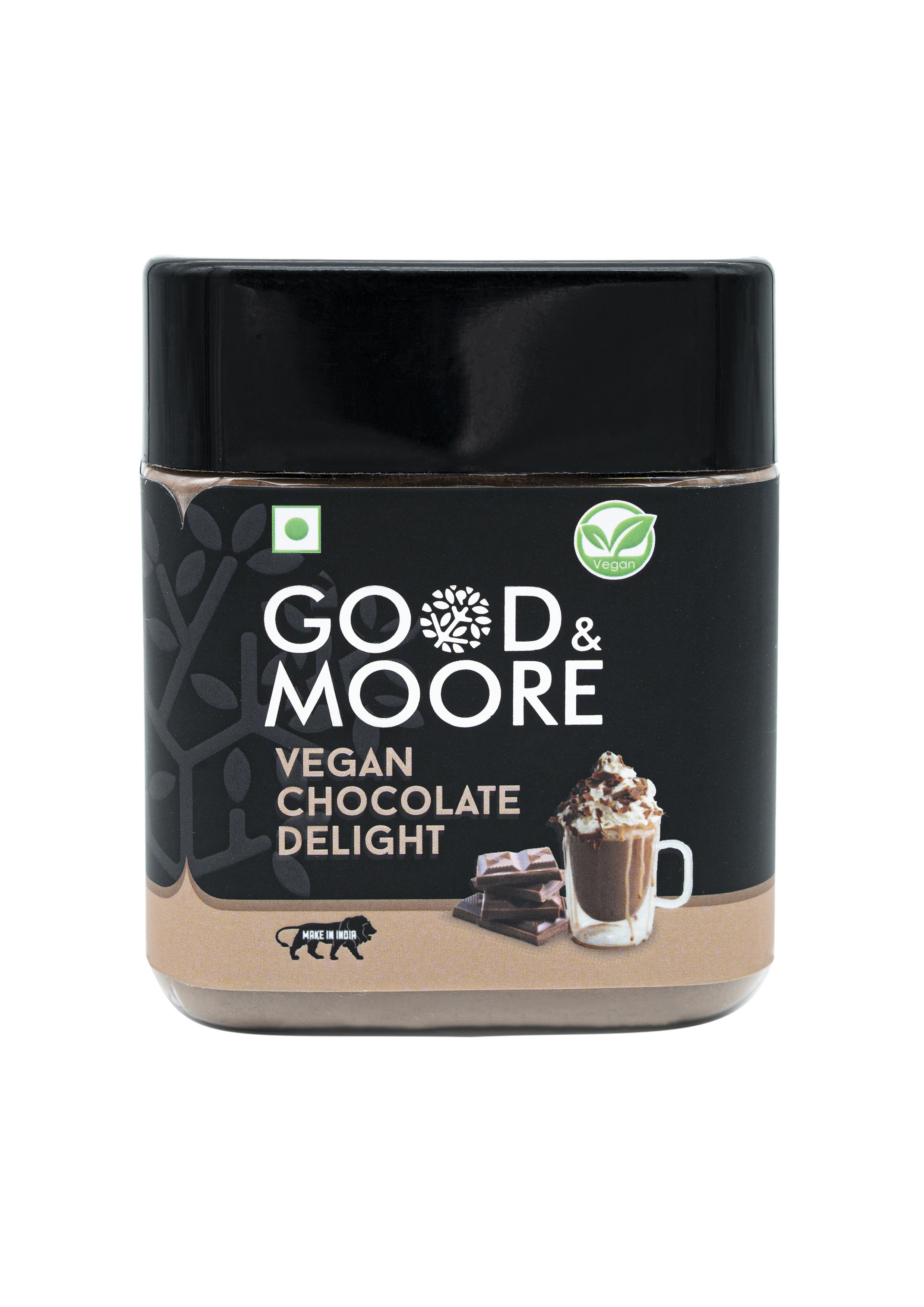 Good & Moore  Vegan Chocolate Delight Frappe Mix | 320 gms