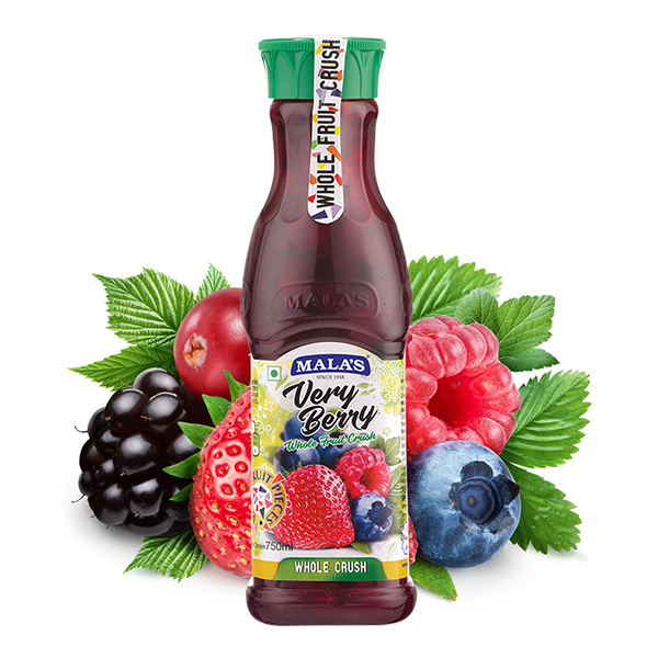 Verry Berry Whole Crush 750ml PET Bottle