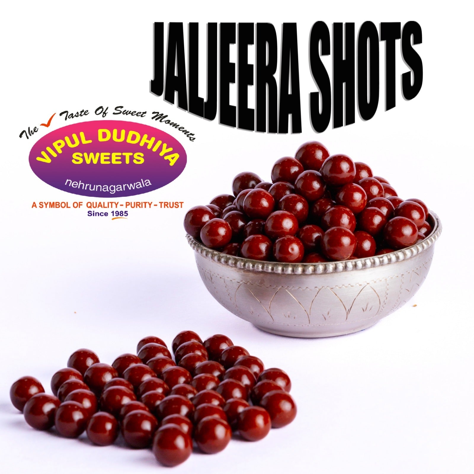 Vipul Dudhiya Sweets Jaljeera Shots - 250 gms