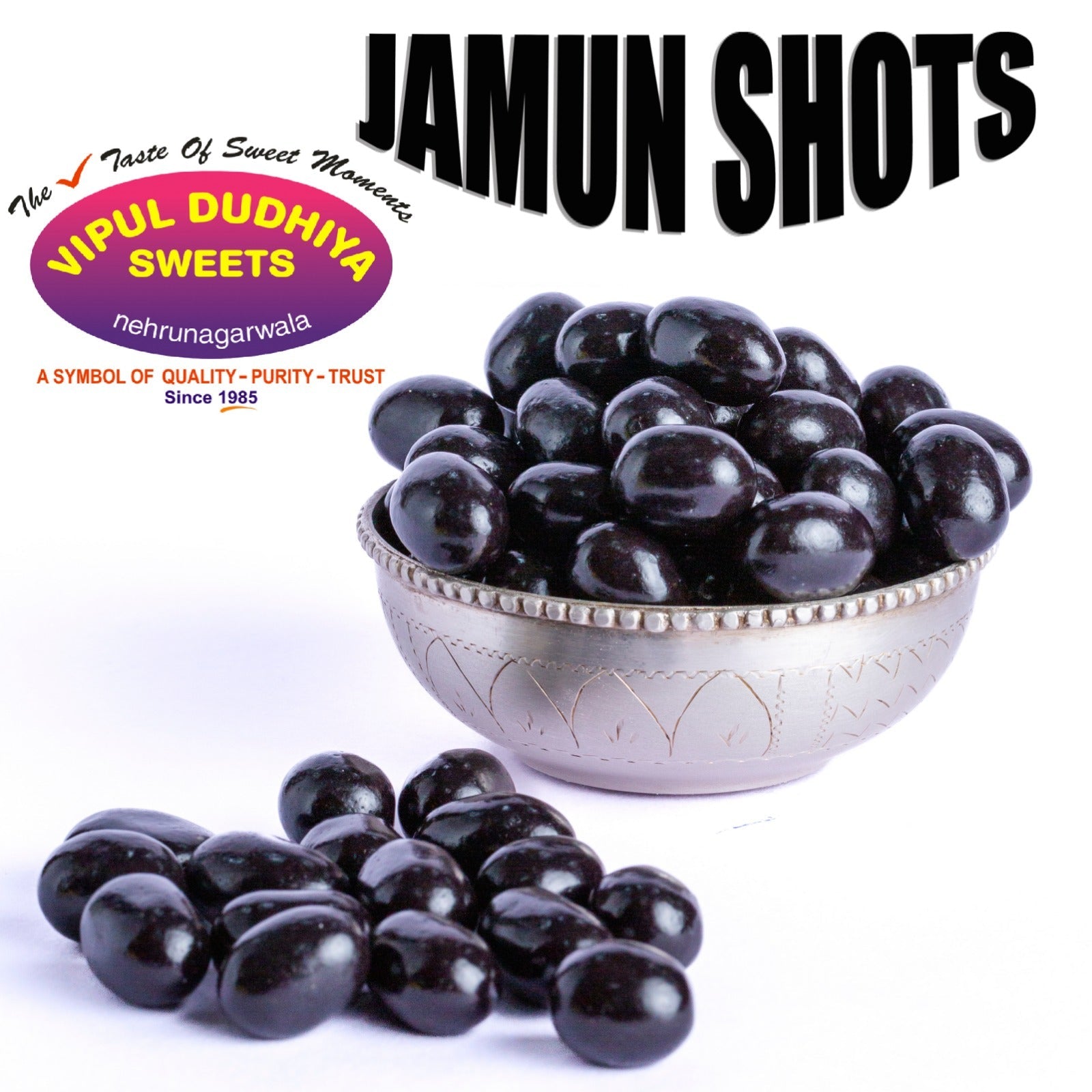 Vipul Dudhiya Sweets Jamun Shots Also Called gatagut - 250 gms