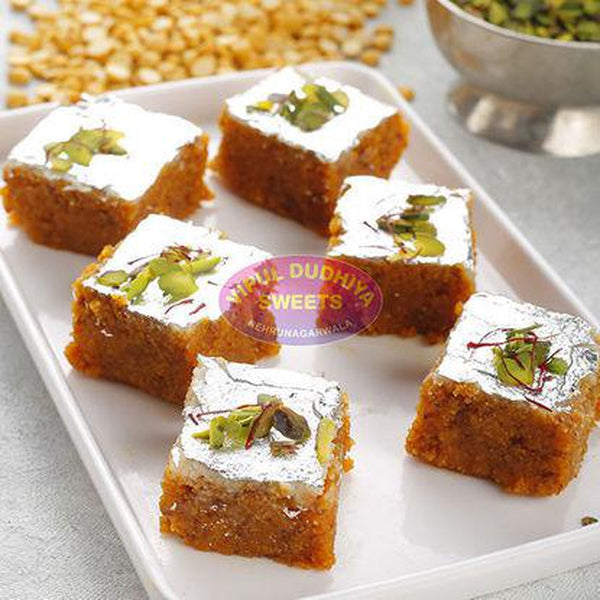 Vipul Dudhiya Sweets Kesar Mohanthal