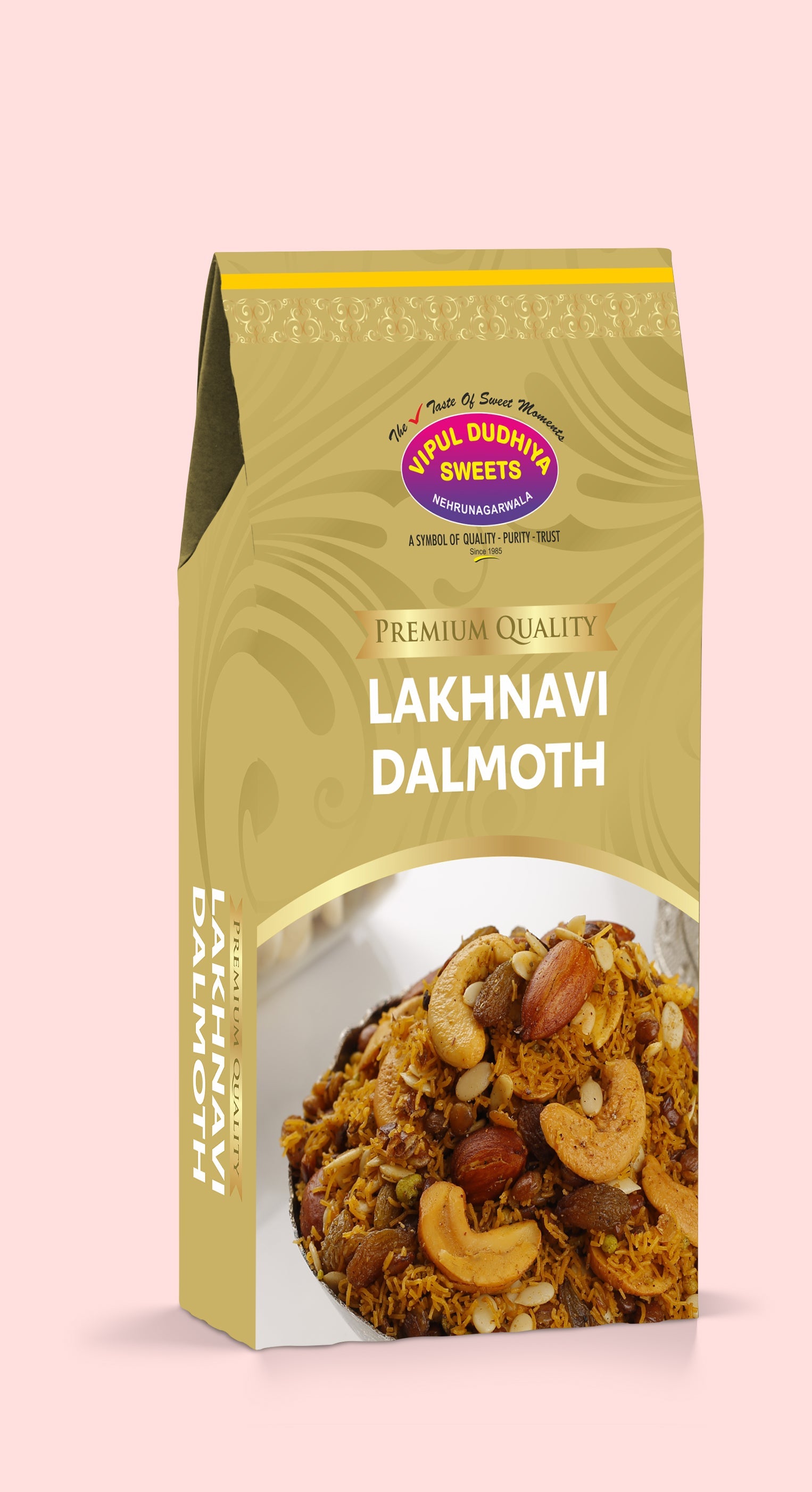 Vipul Dudhiya Sweets Lakhnavi dalmoth - 500 gms