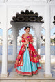 Wedding Wear Lehenga Choli With Zari Waving Work | Ready To Wear