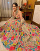 Colorful Lehenga Choli With Thread Embroidered Work | Ready To Wear