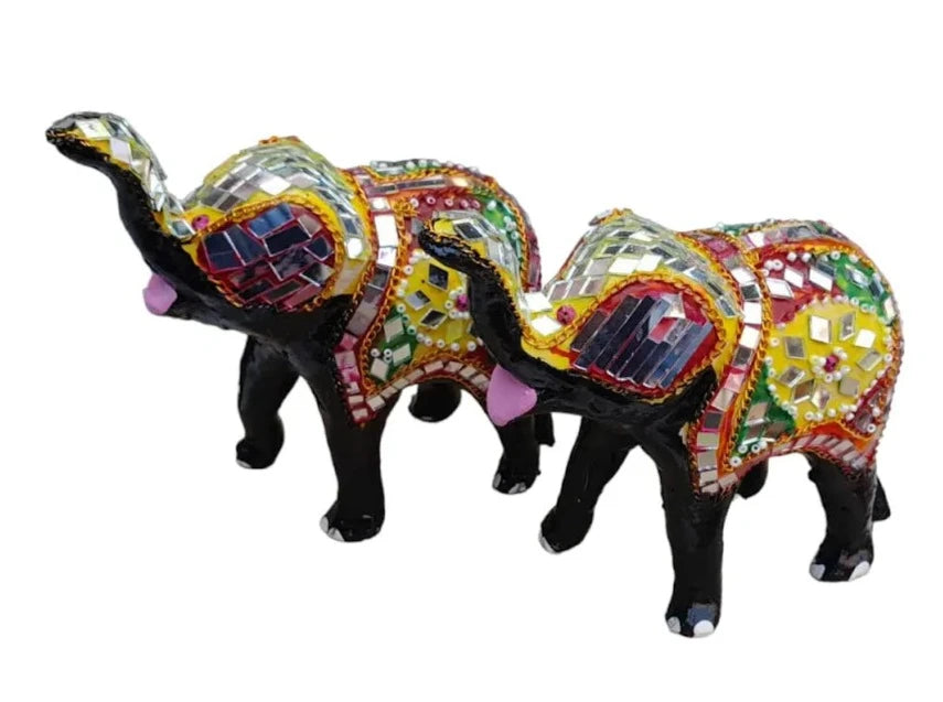 Elephant for Decor Set of 2 - Arjun Handicraft