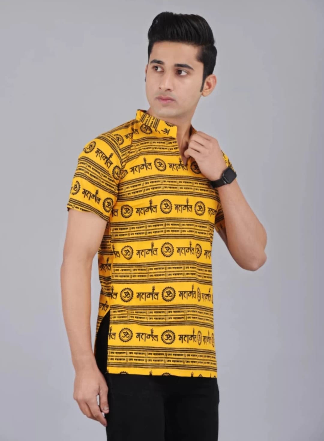 Mahakaal  Short Sleeve Shirt For Men