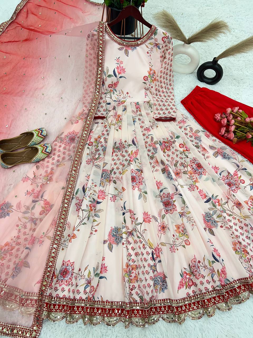 New Designer Embroidery Dori-Sequence Women Suit | Festival Special