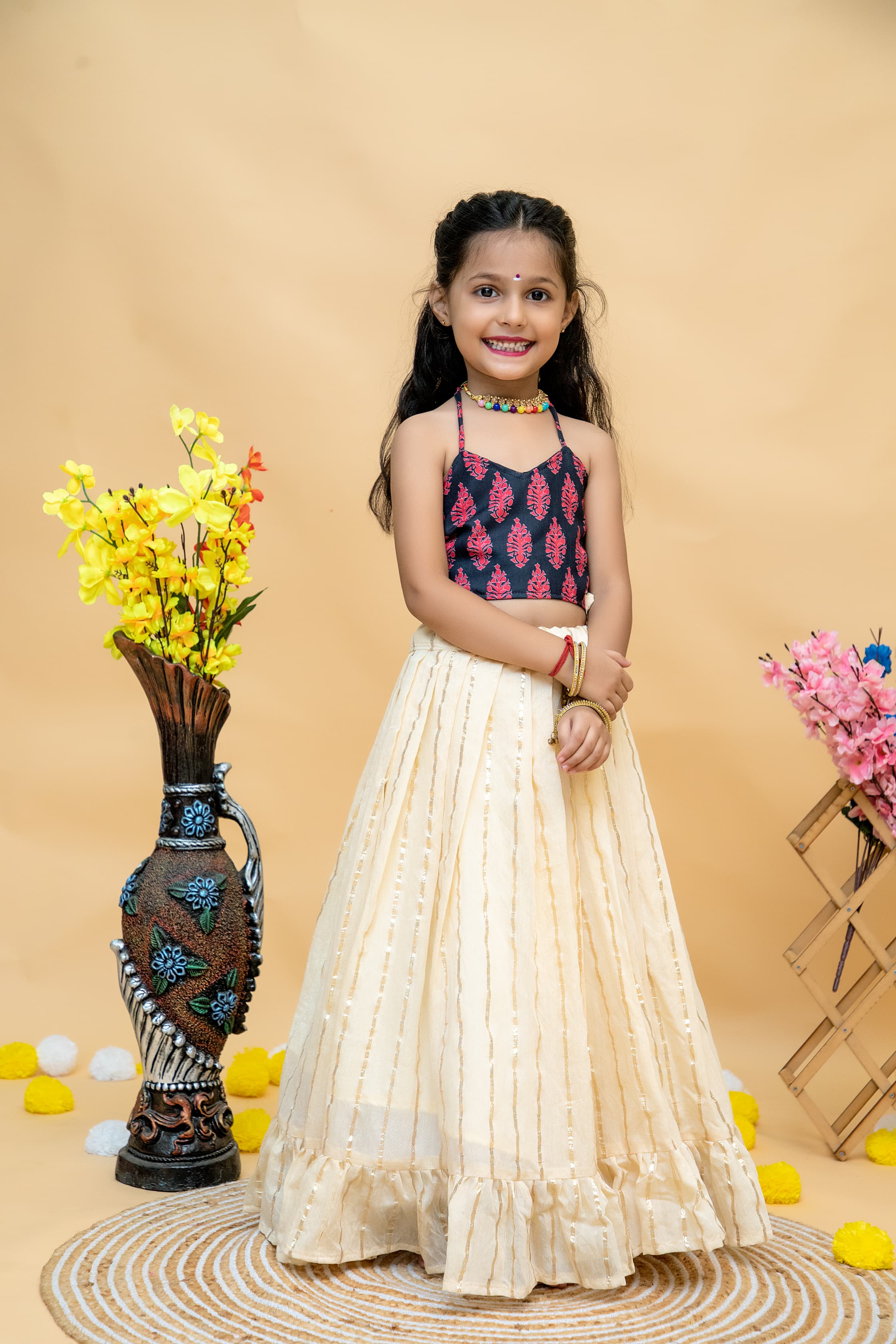 Kids Traditional Lehenga Choli | For Girl