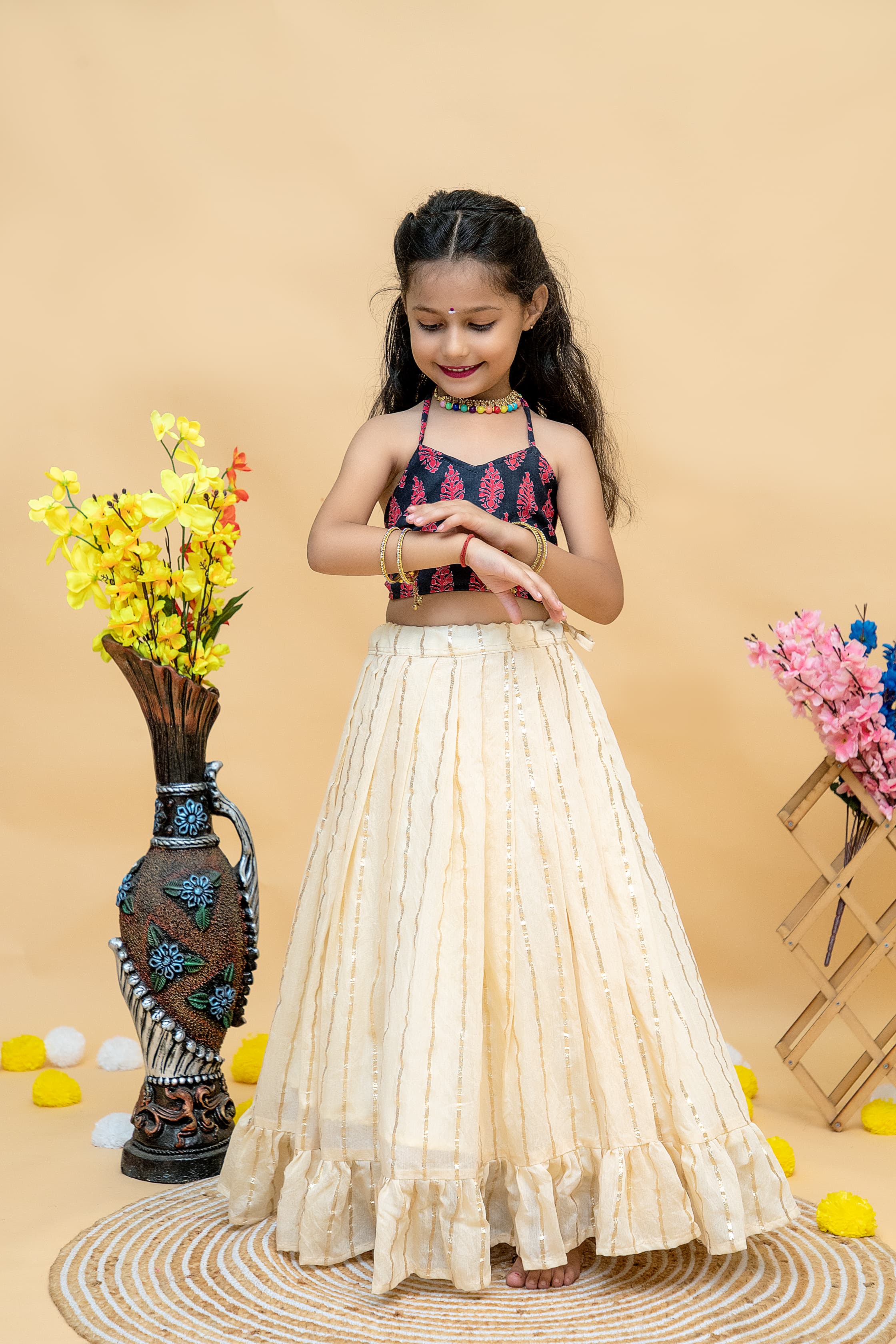 Kids Traditional Lehenga Choli | For Girl