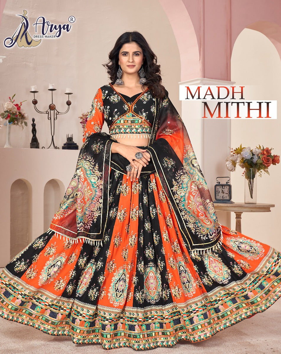 Madh Mithi Lehenga Choli Navratri Special