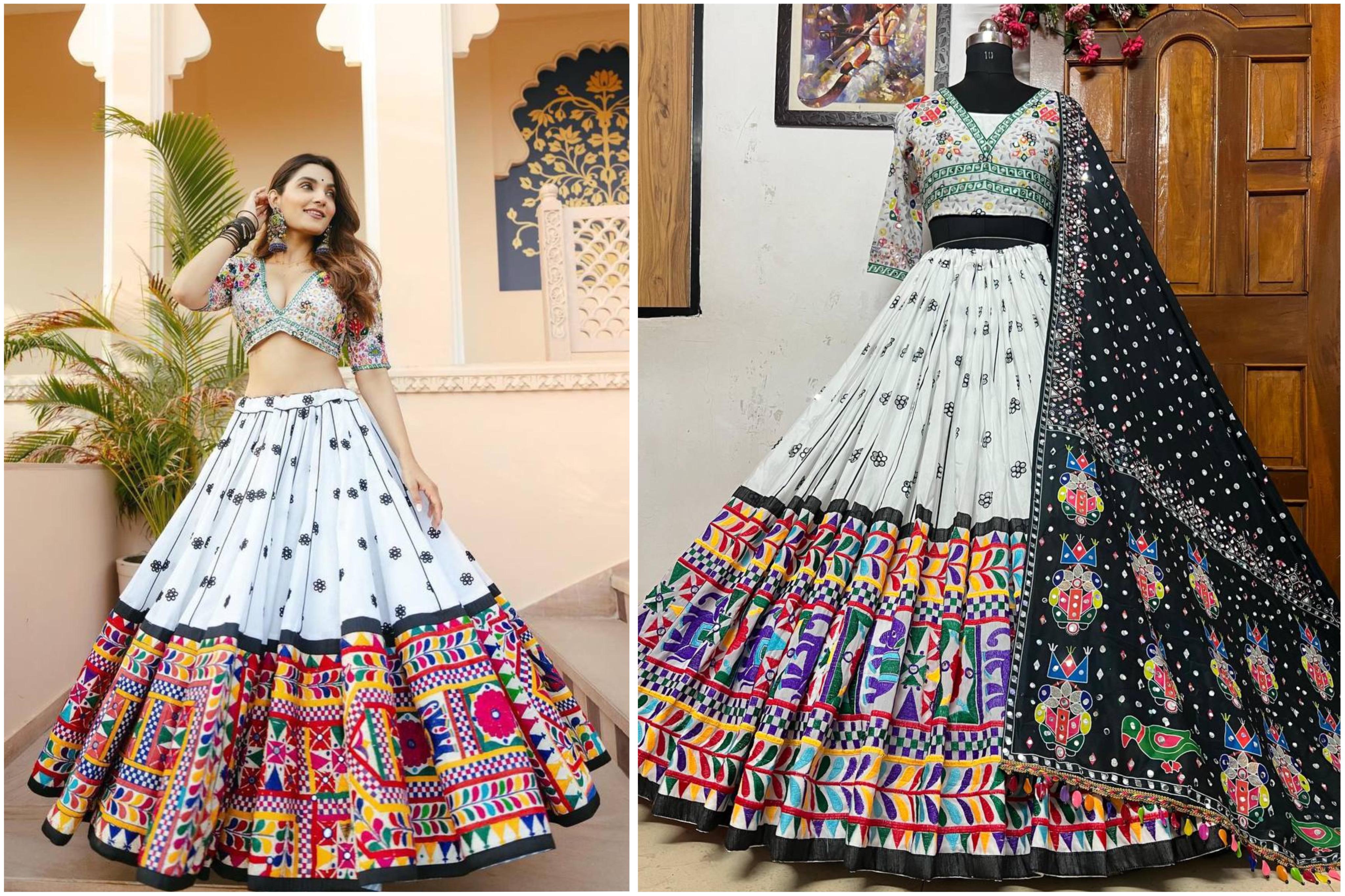 Designer Printed & Embroidered Lehenga Choli | Ready To Wear