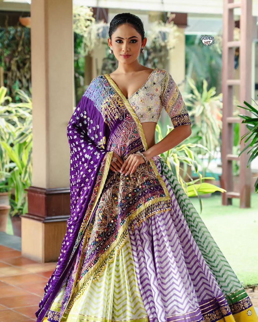 Navratri Trending Hevay Flair Lehenga Choli