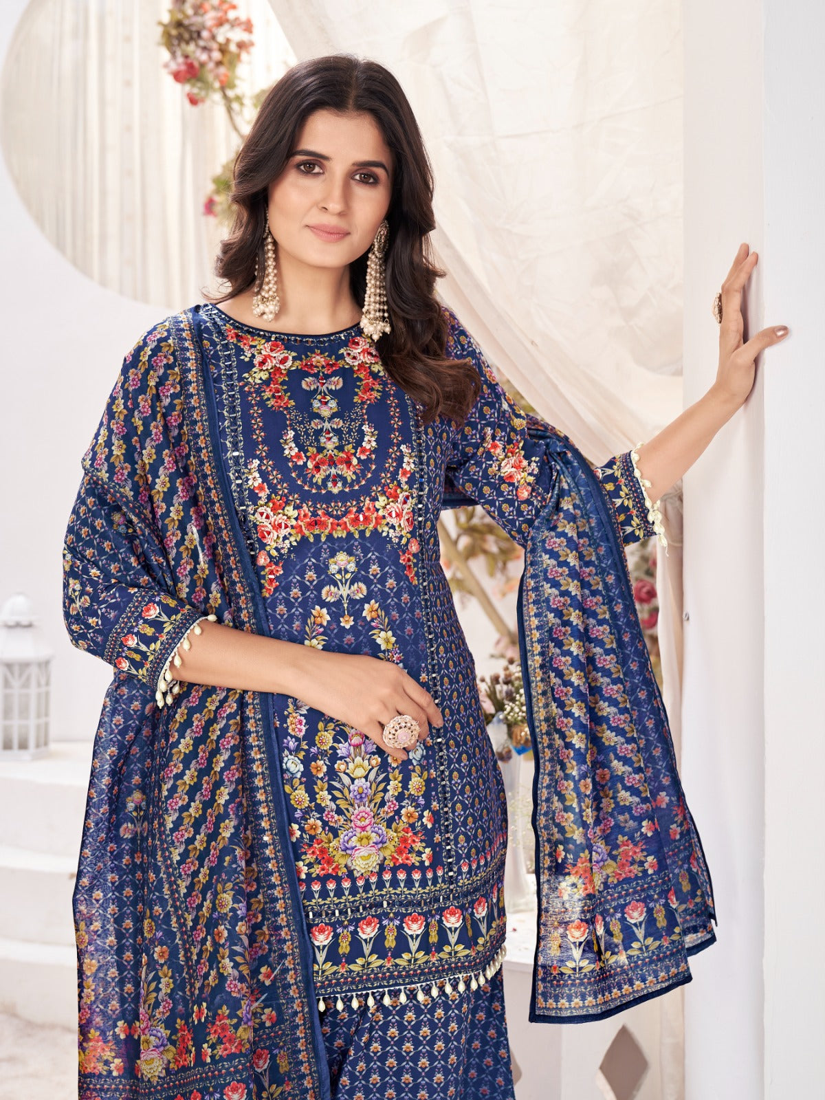 Khamili Heavy Fancy Pair With Dupatta Set | Ready To Wear | Oct-24