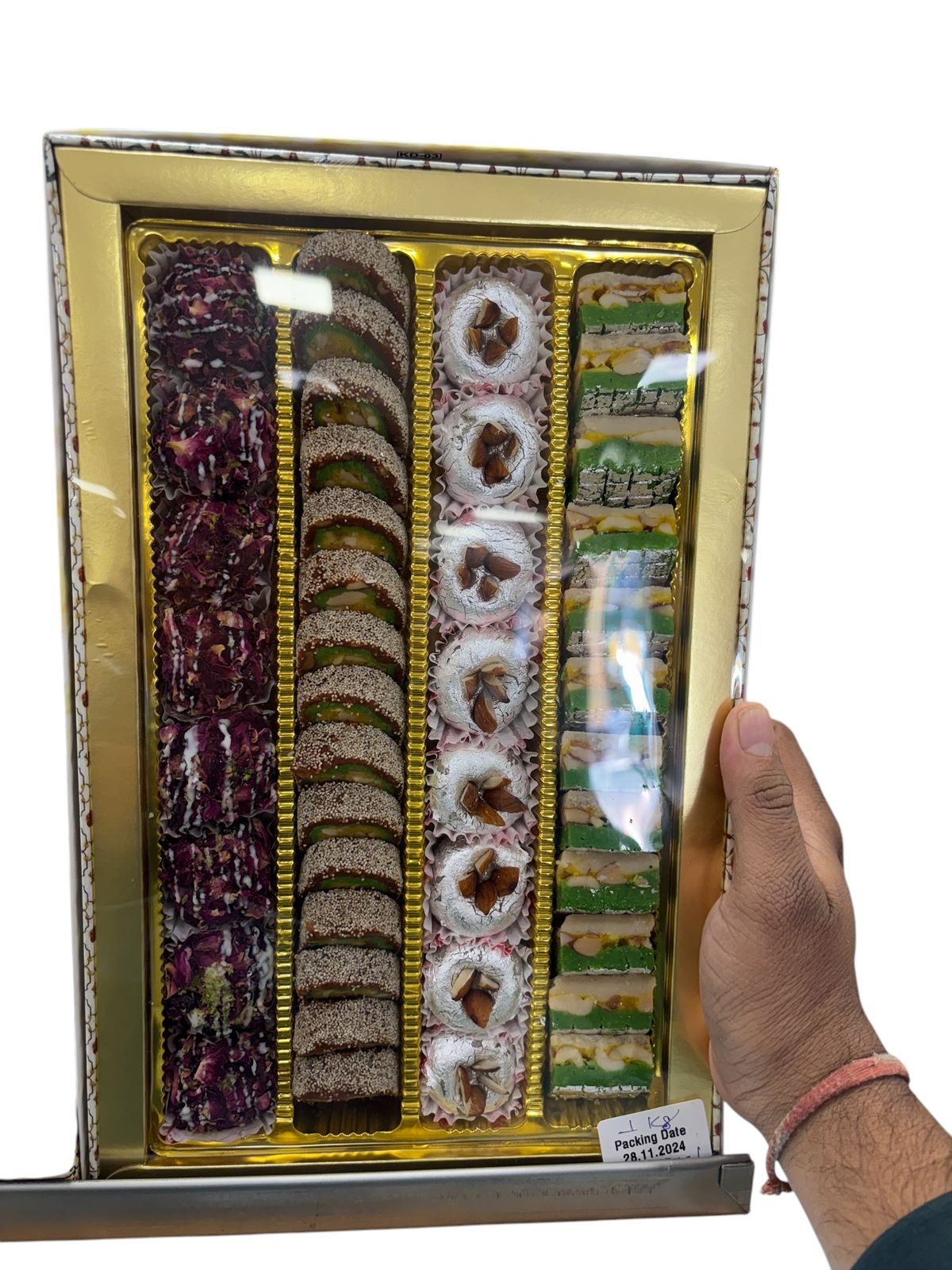 JMB Mix Sweets Kaju - 500 gms - India shopping