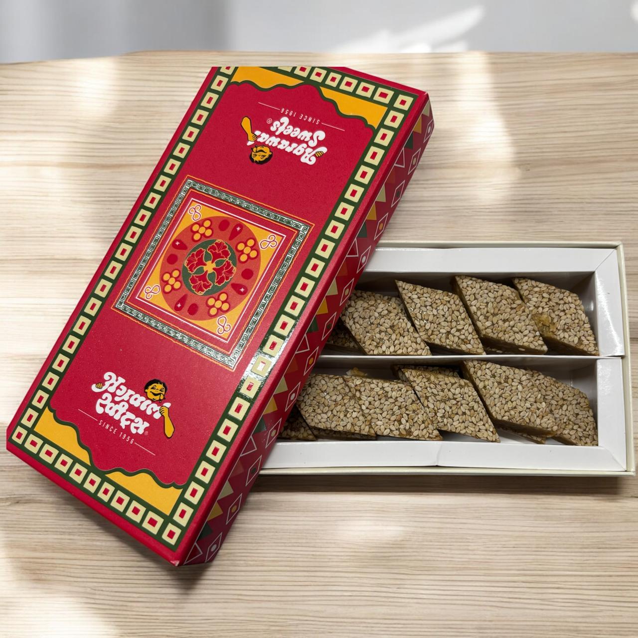 Agrawal Sweets Till Gud Kaju Katli - 500 gm