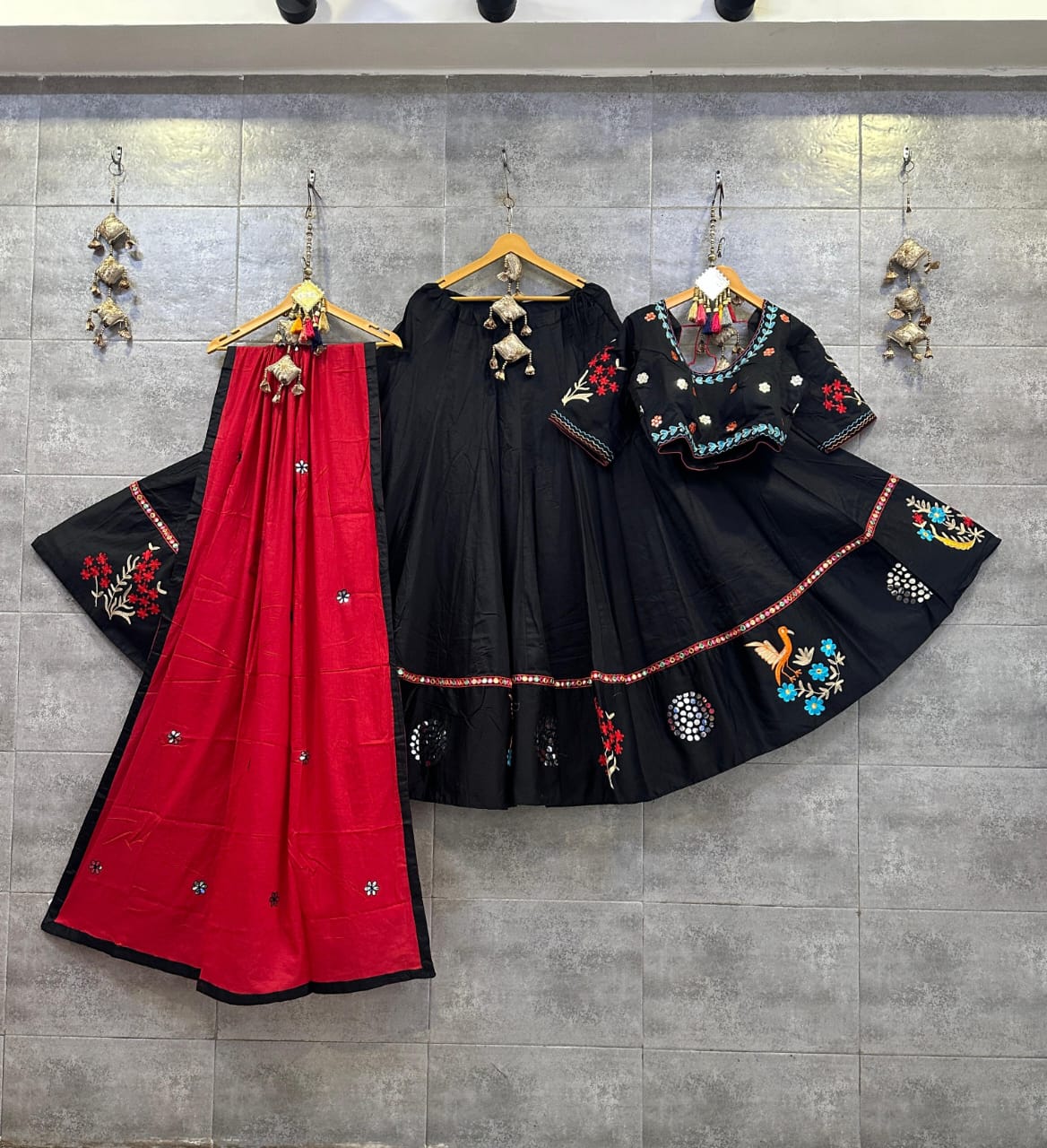 cotton chaniya choli with pocket concept chaniya | Winter Special