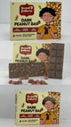 Sweet Galleria Dark Peanut Chocolate Bar Homemade - 250 gms