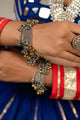 Ghughri Bracelet Dual Tone Bracelet | Festive Navratri Jewellery