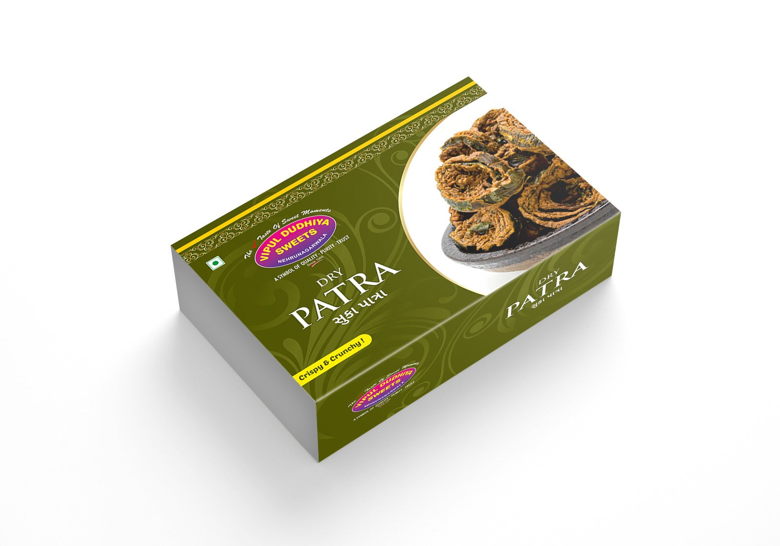 Vipul Dudhiya Sweets Dry Patra | 200 gms