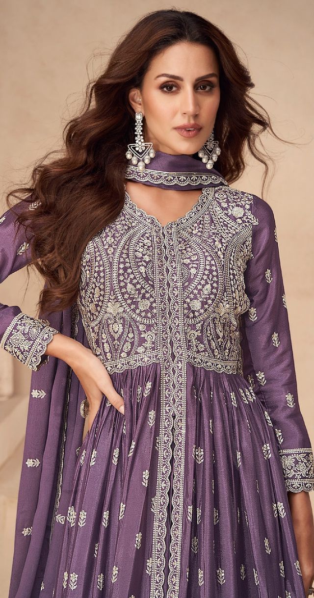 Wedding Wear Suit With Embroidery Work | Ready To Wear