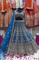 Royal Blue Lehenga Choli With Heavy Coding Work | Ready To Wear