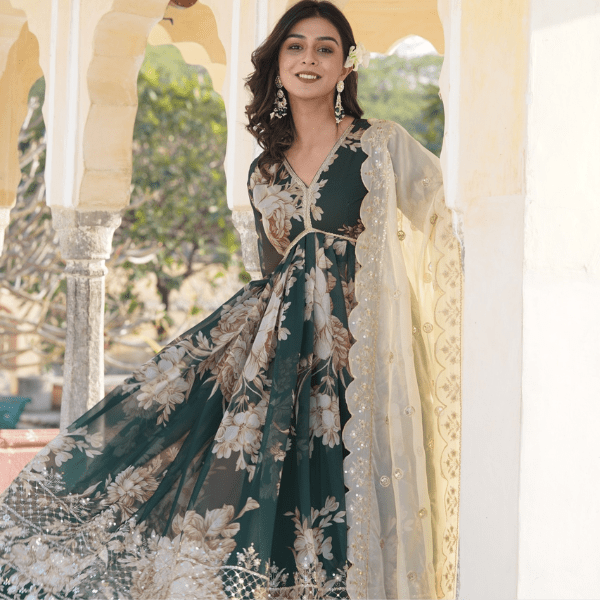 Premium Readymade Alia Cut Gown | Latest Gown Collection - India shopping