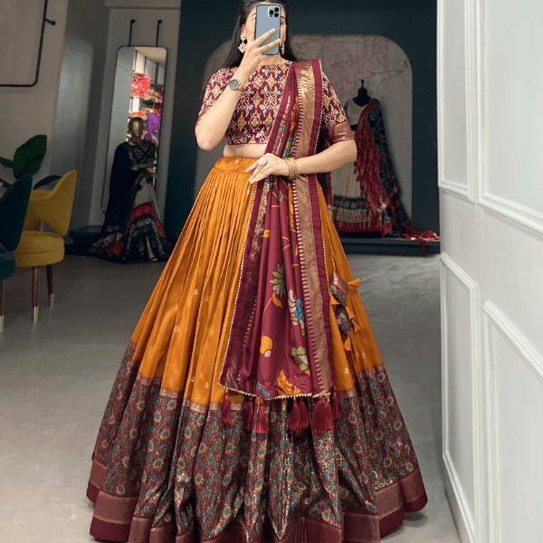 Floral premium Ready to Wear Lehenga Choli | Summer Special - India shopping