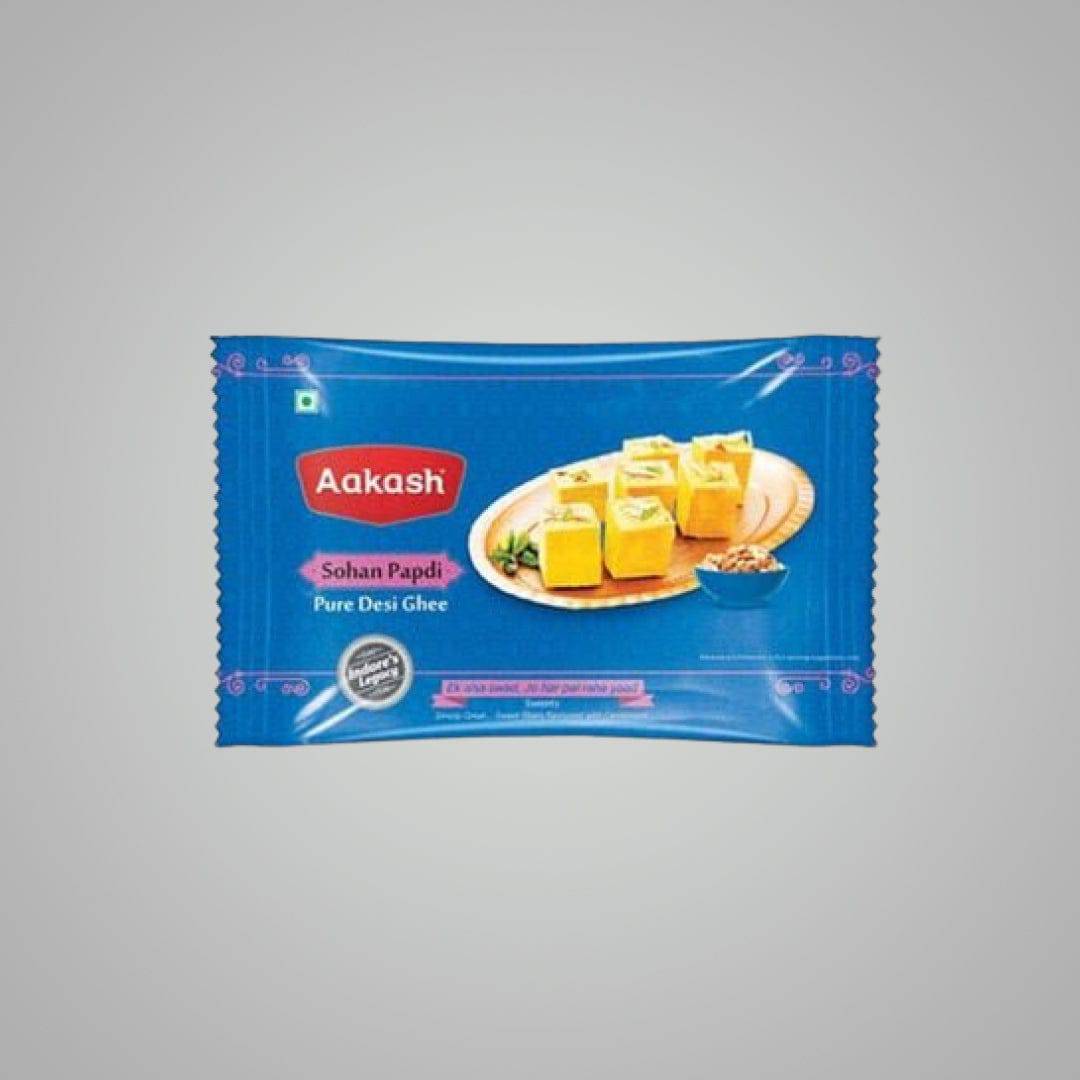 Akash Namkeen Sohan Papdi Desi Ghee - 150 gms - India shopping