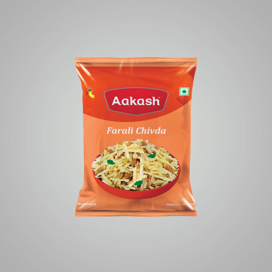 Akash Namkeen Farali Chivda - 200 gms - India shopping