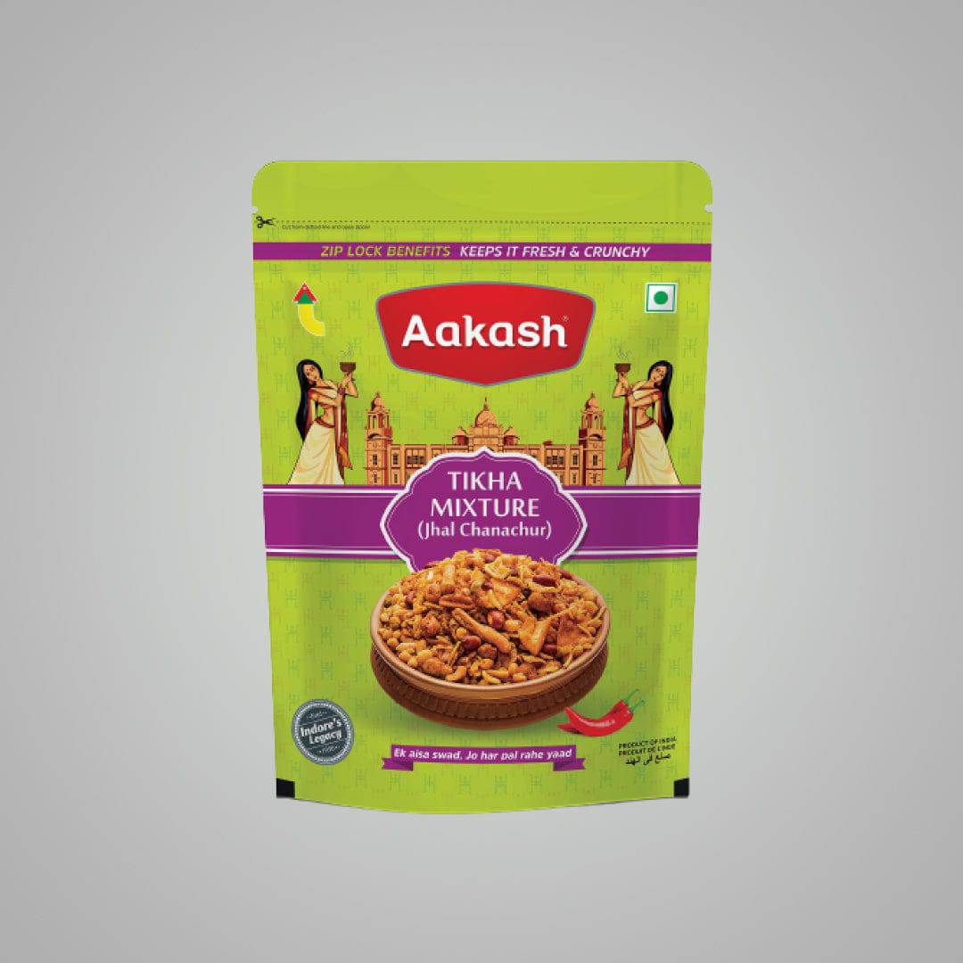 Akash Thikha Mixture - 350 gms - India shopping