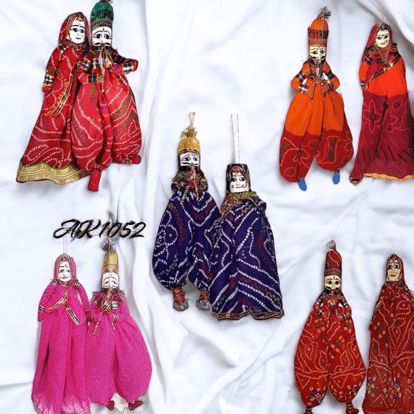 Rajasthani Katputali Pair - India shopping