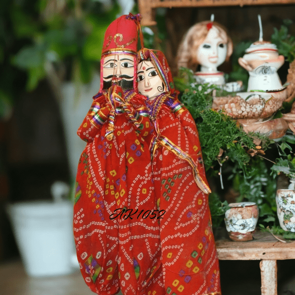 Rajasthani Katputali Pair - India shopping